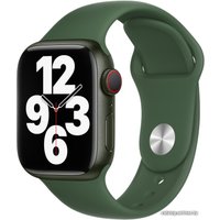 Ремешок Apple Sport Band MKU73 (41 мм, зеленый клевер, размер R)