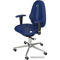 Офисное кресло Kulik System Classic (экокожа, синий)