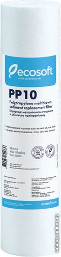 Картридж ECOSOFT из вспененного полипропилена 2,5x10" 10 мкм CPV251010ECO