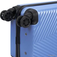 Чемодан-спиннер Torber T1919S 55 см (синий)
