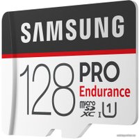 Карта памяти Samsung PRO Endurance microSDXC 128GB + адаптер