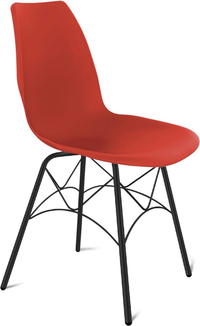 

Стул Sheffilton SHT-ST29/S107 (красный RAL3020/черный муар)
