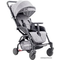 Коляска прогулочная «книга» Yoya Care (черная рама, серый)