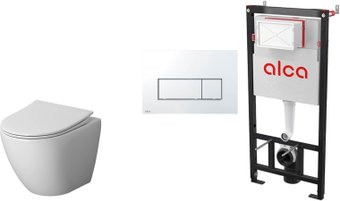 Унитаз подвесной Niagara Vista NG-9301+AM101/1120+M570