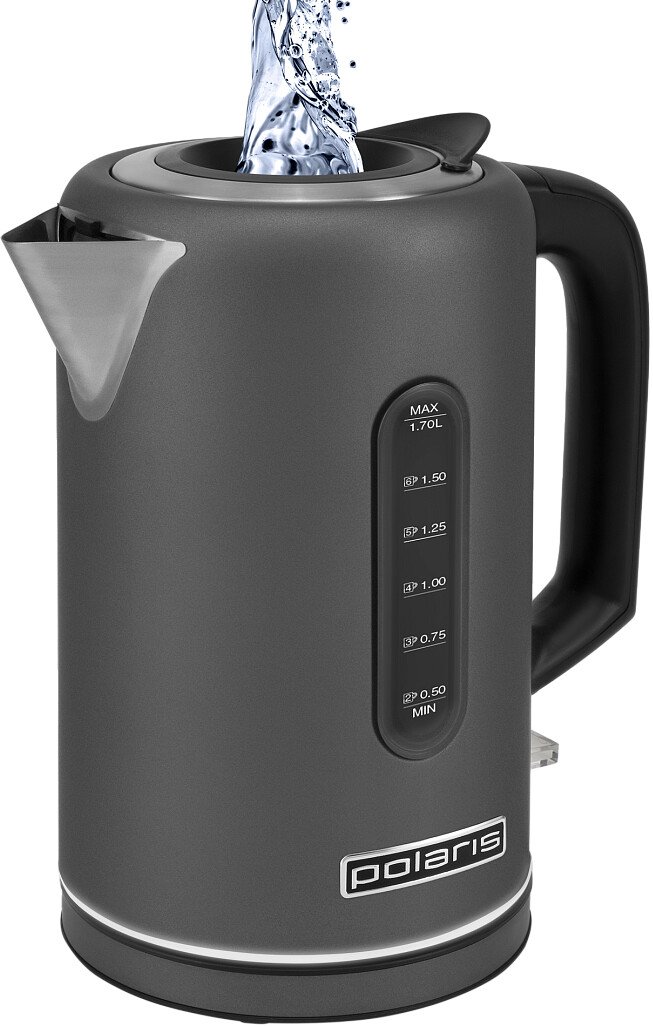 

Электрический чайник Polaris PWK 1729CA Water Way Pro (графитовый)