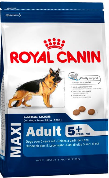 

Сухой корм для собак Royal Canin Maxi Adult 5+ 15 кг