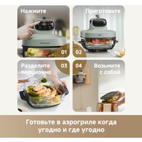 Аэрогриль (аэрофритюрница) Dreame Air Fryer PT60 (зеленый)