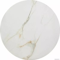 Журнальный столик Signal Portafino A 60 см (2 шт, белый/золотой)