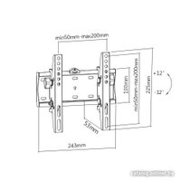 Кронштейн для телевизора Gembird WM-42T-02