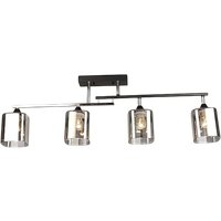 Припотолочная люстра Aitin Pro НПБ 02-4x60-101 K2326/4 (черный/хром)