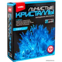 Набор для опытов Lori Лучистые кристаллы. Синий кристалл Лк-002