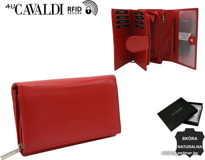 Портмоне Cedar 4U Cavaldi RD-21-GCL (черный)