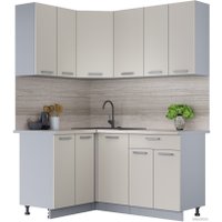 Готовая кухня Интерлиния Мила Лайт 1.2x1.6 (персидский жемчуг) в Мозыре