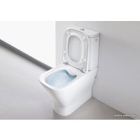 Унитаз напольный Roca The Gap CleanRim (34273700H + 341730000 + 801732004) с пневмокр.