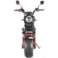 Электроскутер White Siberia CityCoco WS-Pro Max 3950W 21Ah (с черными брызговиками) в Бресте