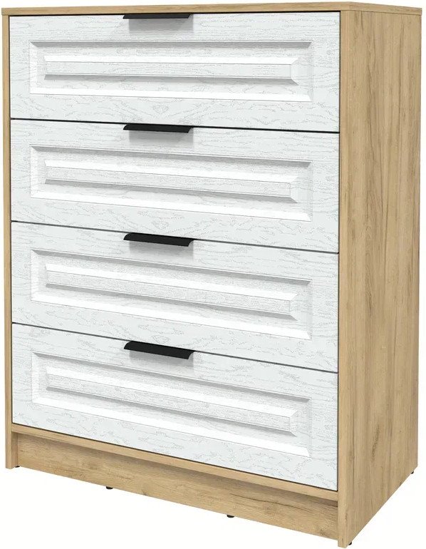 

Комод Интерлиния Концепт КТ-К80 Деко (дуб золотой/дуб полярный)