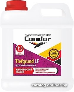 Акриловая грунтовка Condor Tiefgrund LF 5 кг