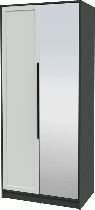 

Шкаф распашной Интерлиния Концепт Тренд КТ-Ш2(з) (антрацит/грей)