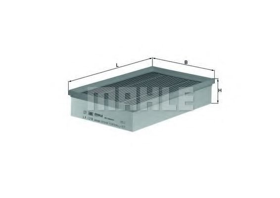 

Воздушный фильтр Mahle Knecht LX1216