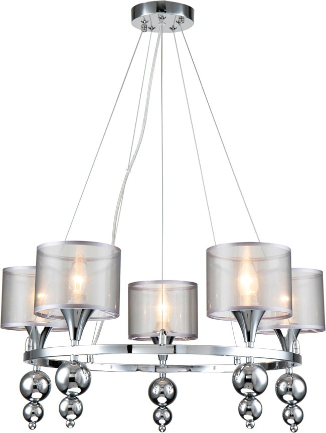 

Подвесная люстра Escada 1130/5S E14*40W Chrome