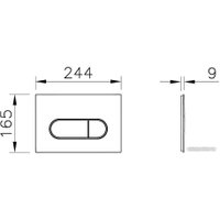 Унитаз подвесной Vitra Sanibelle 9878B003-7200
