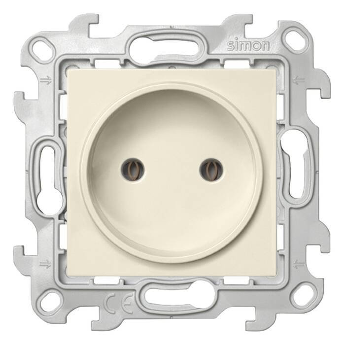 

Розетка Simon 2450442-031 (слоновая кость)