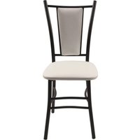 Стул ВВР Марсель (белый крокодил/черный, экокожа)