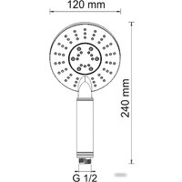 Душевая лейка Wasserkraft A058