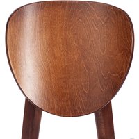 Стул TetChair Diamante мягкое сиденье (коричневый/крекс бежевый)