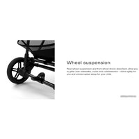 Коляска прогулочная «книга» Cybex New Melio (moon black)