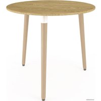 Кухонный стол LoftyHome Oak-80 VC4005A-N (натуральный)