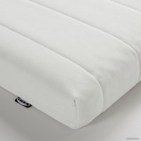 Кровать Ikea Флекке 200x80 (черно-коричневый, осванг жесткий) 394.280.63