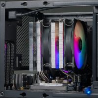 Кулер для процессора SilverStone Hydrogon D120 ARGB (черный)