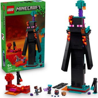 Конструктор LEGO Minecraft 21279 Башня Эндермена