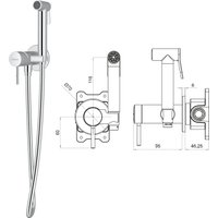 Гигиенический душ Teska Pulito BTK6800