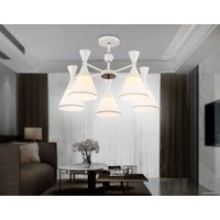 Люстра средней высоты Ambrella light Traditional TR3165/5 WH/BK