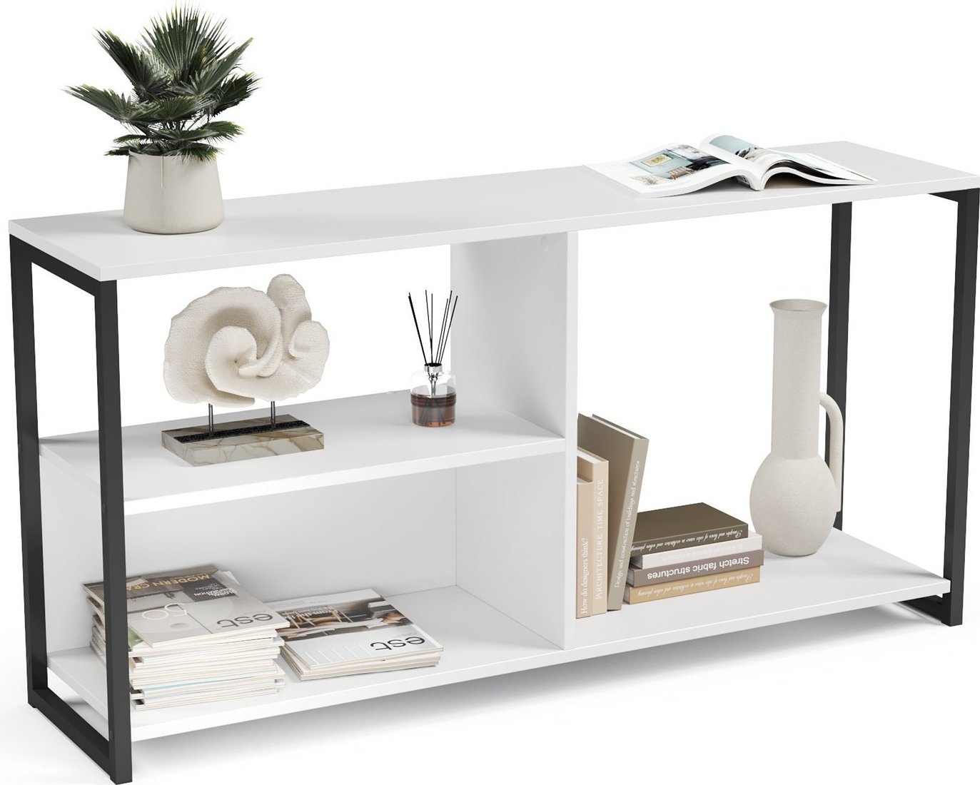

Тумба Mio Tesoro Codi Loft (белый/черный)