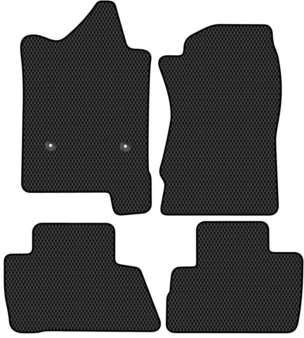 

Комплект ковриков для авто Alicosta Chevrolet Tahoe IV (suv / (капитанские кресла)) 2013 - 2021 (черный, ромб)
