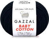 Baby cotton 3417 50 г 165 м (черный)