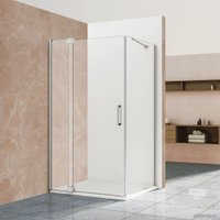 Душевой уголок Vincea Extra VSR-1E809010CL (хром/прозрачное)