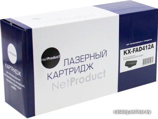 Картридж NetProduct N-KX-FAD412A (аналог Panasonic KX-FAD412A)