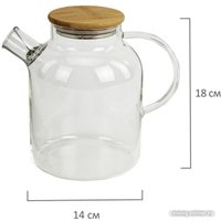 Заварочный чайник Daswerk Бочонок 608645