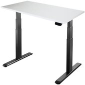 Unique Ergo Desk 1360x800x36мм (альпийский белый/черный)