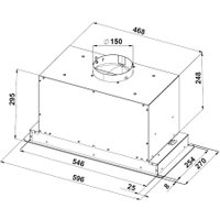 Кухонная вытяжка Konigin Altezza 60 (черный)