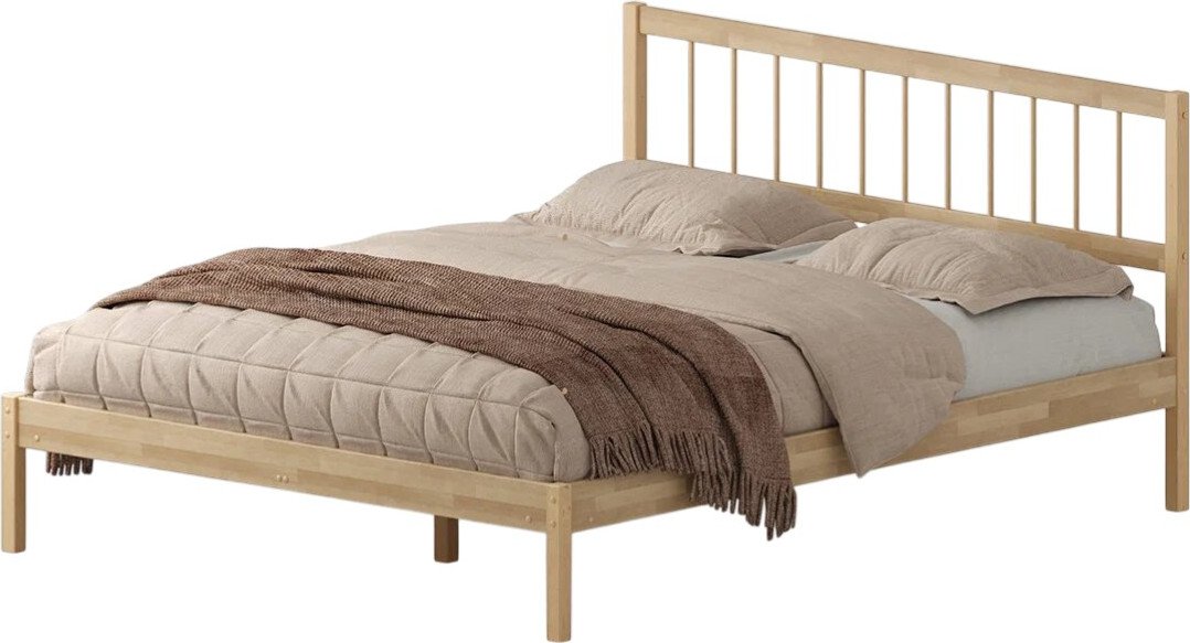 

Кровать Домаклево Лето 160x200+В4 (натуральный)