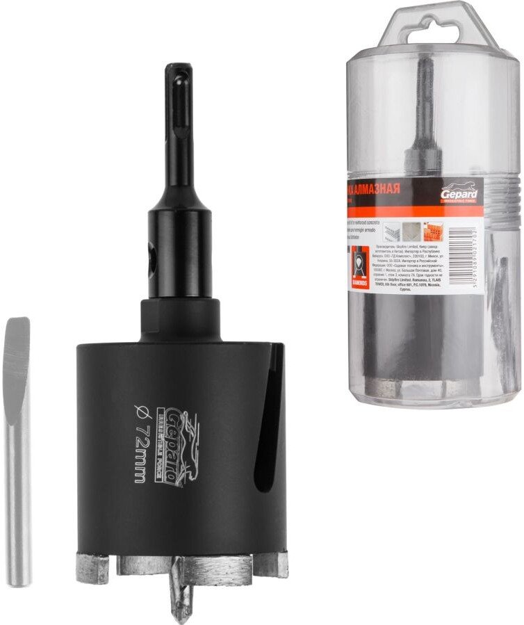 

Коронка Gepard GP2078-72