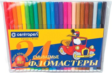 

Фломастеры Centropen Пингвины 7790 2486 (24 цв)