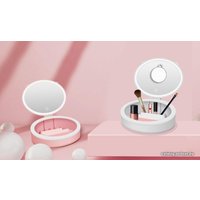 Косметическое зеркало ShineMirror TD-022 (розовый)