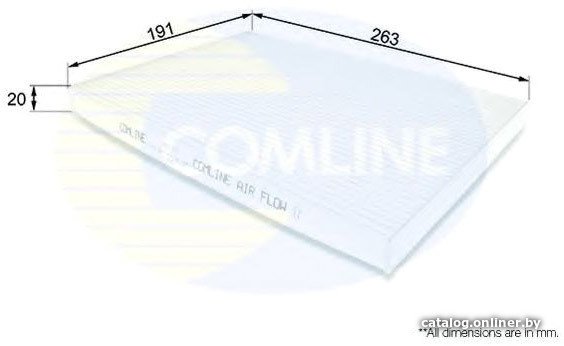 Салонный фильтр Comline EKF191