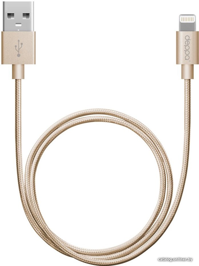 Кабель Deppa Alum USB - 8-pin для Apple 72188
